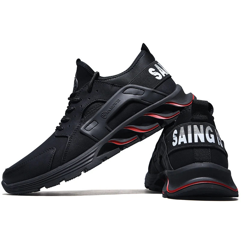 New exhibition waterproof Safety Shoes Autumn Winter Outdoor Men Steel Toe Cap Anti-smashing fashion Lightweight work Boots