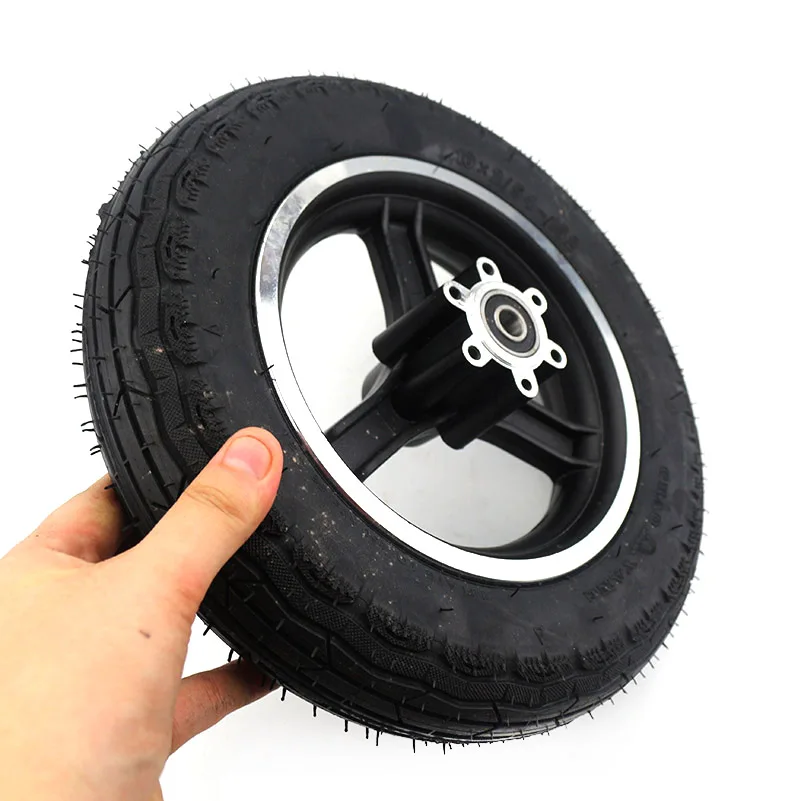 

54-152/10x2 QIND шина 10x2 с ободом из сплава ступица для 10-дюймового электрического балансирующего автомобиля, детская коляска 10*2 колесо для электр...