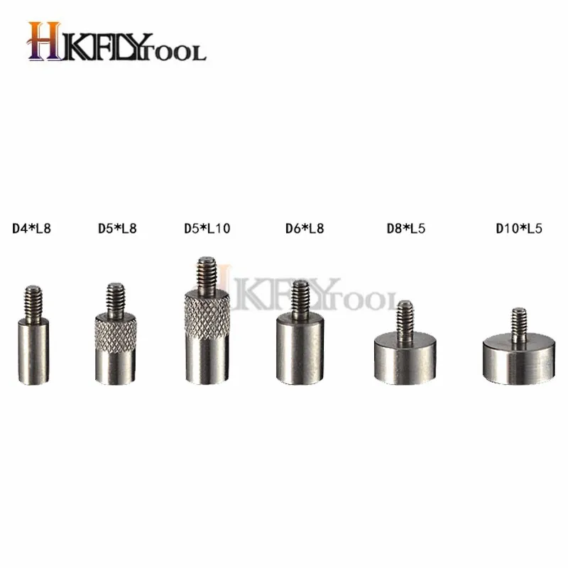 M2.5 Thread Tungsten Steel Dial Indicator Probe Flat Contact Points For Test Gauge | Инструменты