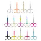 Швейные ножницы из нержавеющей стали, Радужный пинцет, клипер, мертвые плоскогубцы, толкатель, острый клинок, инструмент для макияжа, ножницы для вышивки