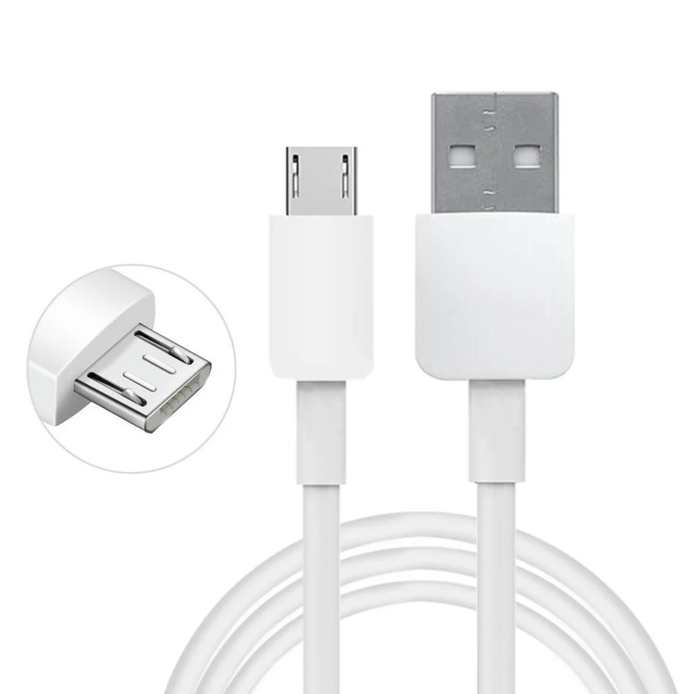 White Usb кабель для android-устройств Micro Usb кабель для мобильного кабель для зарядки телефона провода для Xiaomi Redmi 4 4X Примечание 5 3 4X - Цвет: White