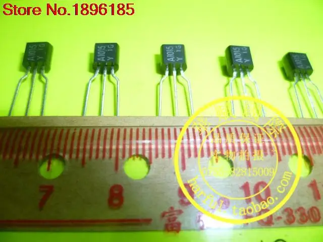50 шт. 2SA1015Y 1015 A1015 TO-92 оригинальный PNP EPITAXIAL Тип Аудио Частота универсальный
