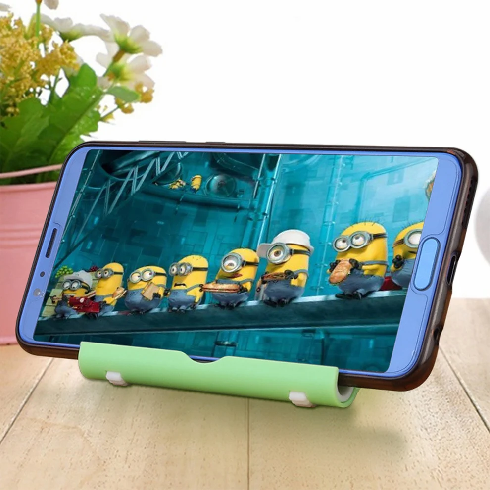 Складная пластиковая подставка для телефона Vogek, подставка для iPhone X, XR, samsung S10, S10+, Кронштейн для мобильного телефона ярких цветов