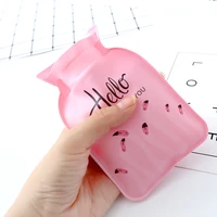 portable cute pvc stress pain relief therapy hot water bottle winter warm heat reusable hand warmer hand feet hot water bags