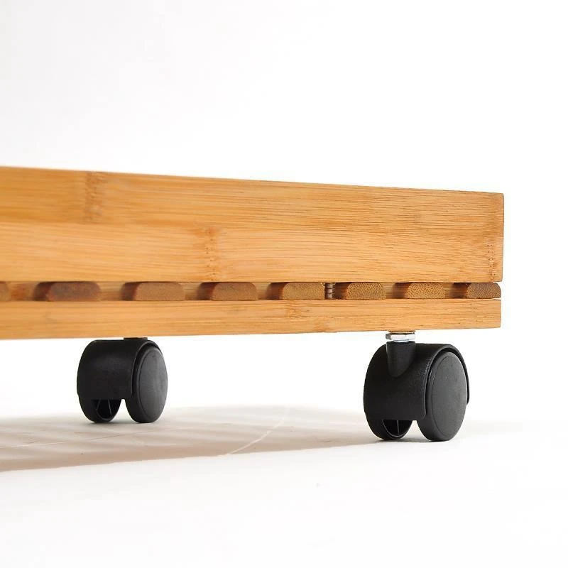 Мобильный Cpu стенд компьютерный Caddy поддон твердые деревянные компьютеры хост