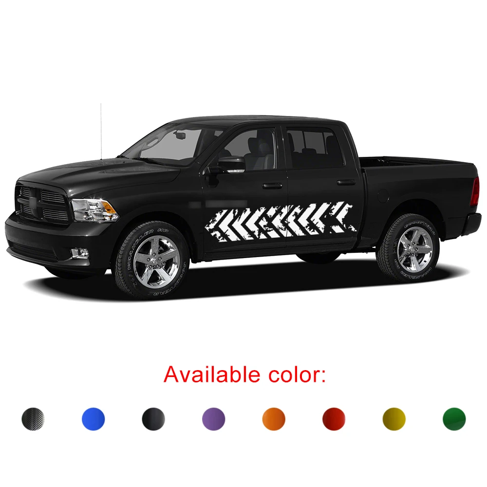 Автомобильные аксессуары градиентная полоса боковой двери Графический