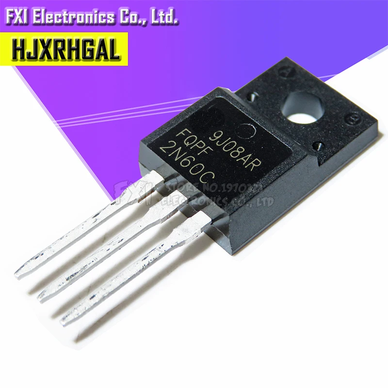 10 шт. FQPF2N60C 2N60C-220 2N60 TO220 MOSFET транзистор