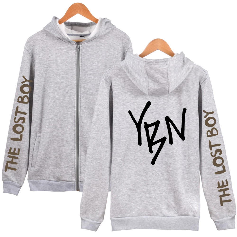 

WAWNI Ybn Cordae Zip Hooded Sweatshirt Cosplay Polyester Plus Cotton Volleyball Creative Zip Hoodies Zip Hoody Zipper New 2021