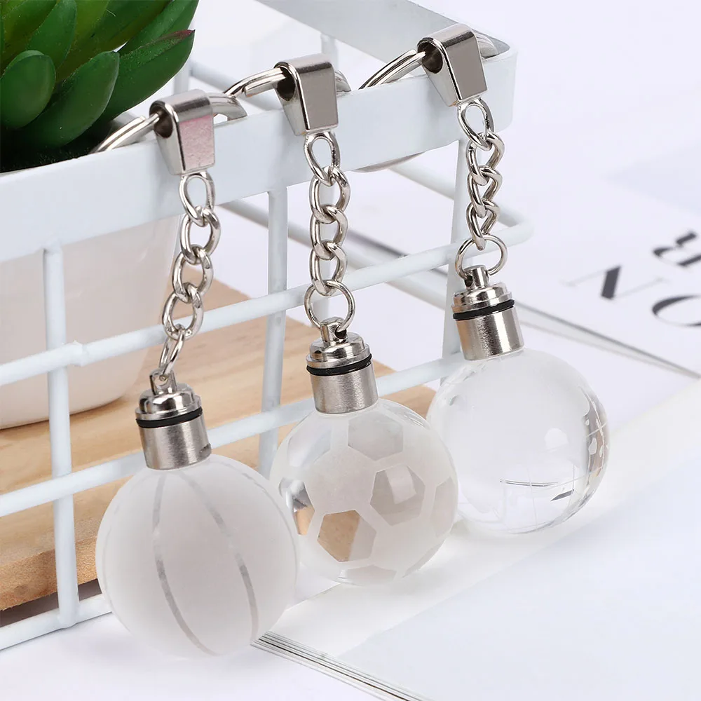 1 шт Новинка Светодиодный Брелок с подсветкой футбольные баскетбольные носки