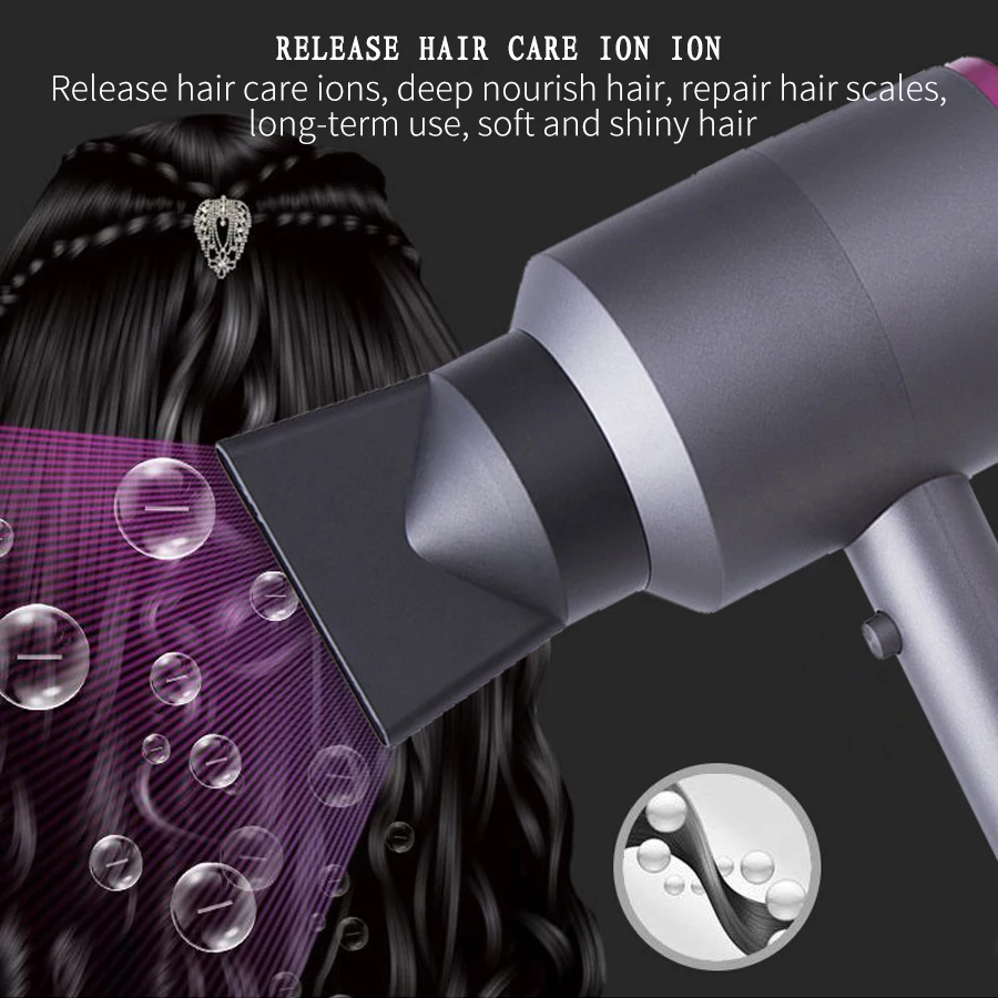 Профессиональный фен для волос высокой мощности 2000 Вт 220 240 В|Фены волос| |