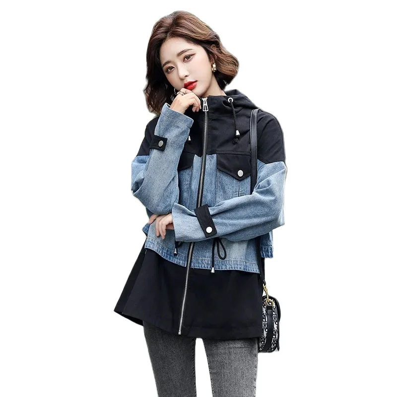 Куртка женская джинсовая демисезонная с вышивкой шикарная верхняя одежда из