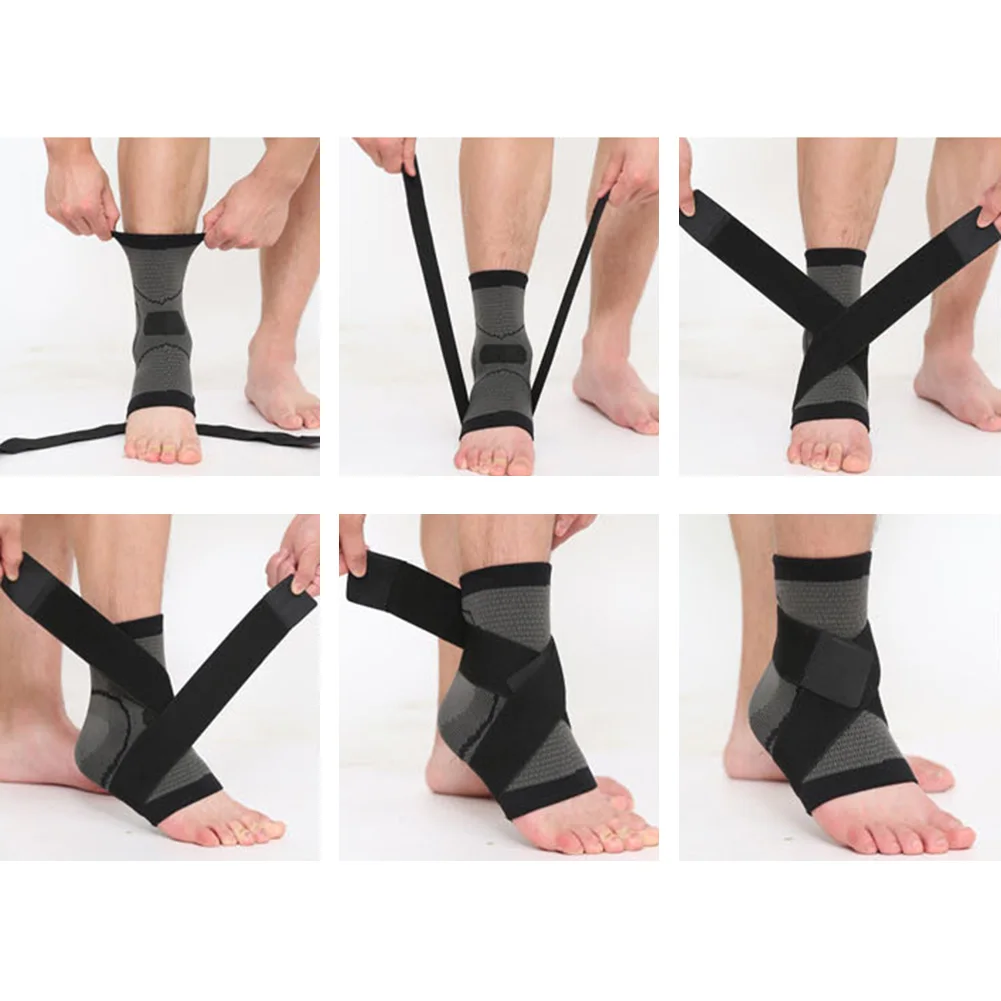 Sport Foot Wrap Ankle Joint Bandage Protector Jogging Run Protection Gym Fitness | Спорт и развлечения