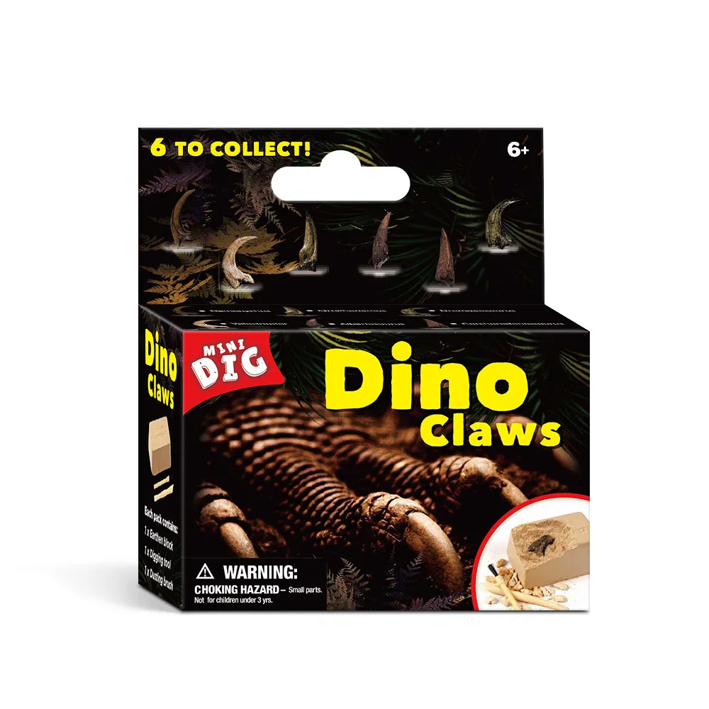 

IWow Archaeological Dinosaur Fossil Skeleton Fancy Toy for Children Jurassic Dinosaur Claw Archaeological Mining Toys Wholesale