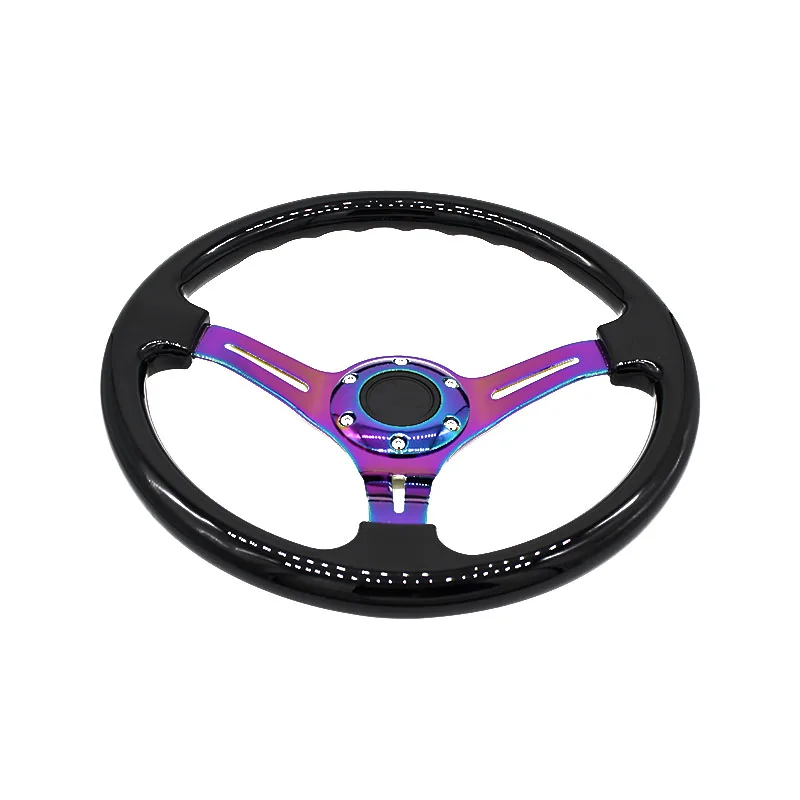 6 болтов 14 дюймов классическое Автомобильное рулевое колесо из АБС пластика