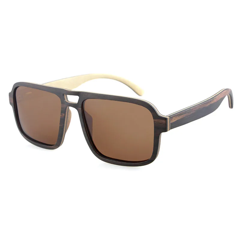 Дропшиппинг 2020 поляризованные OEM индивидуальный логотип модный коричневый пилот