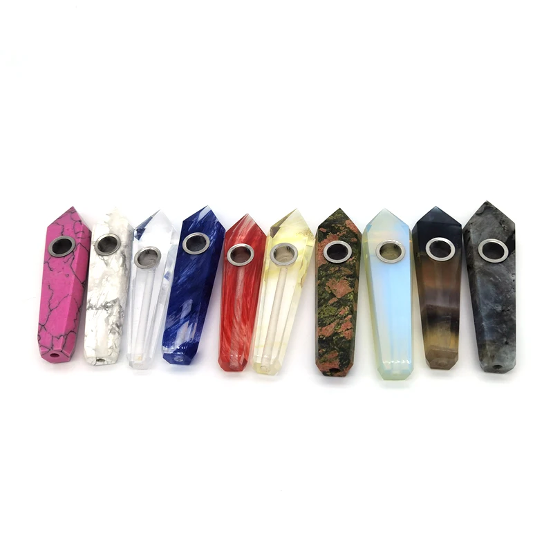 Натуральный кварц курительная трубка кристальная палочка исцеляющий кристалл