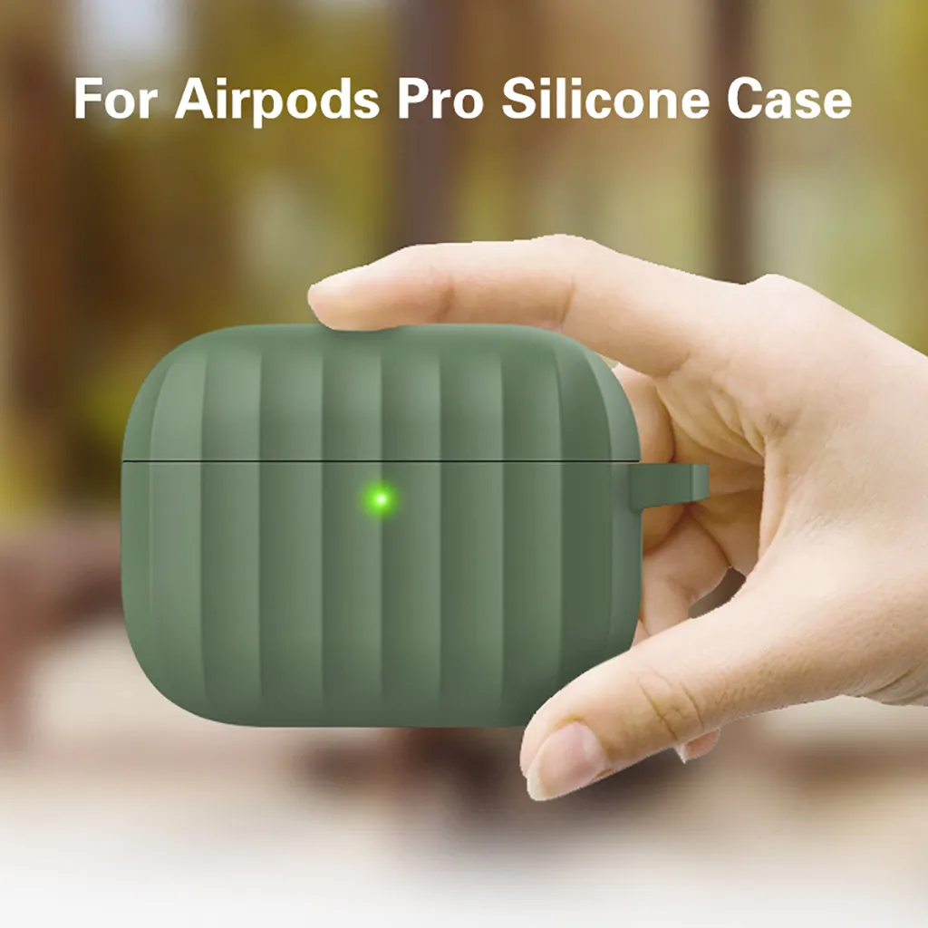 Роскошная кожаная сумка для Apple AirPods Pro Bluetooth беспроводной чехол наушников Funda