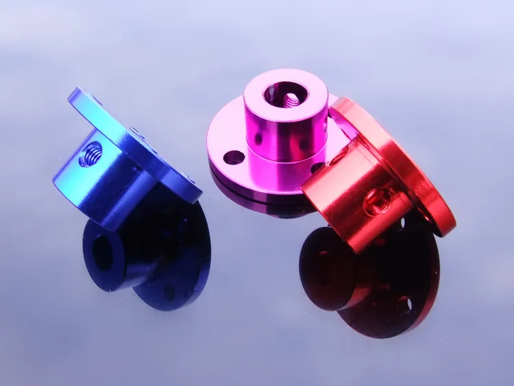 Фланцевая муфта из алюминиевого сплава 5 мм красная 6 синяя 8 фиолетовая Опора