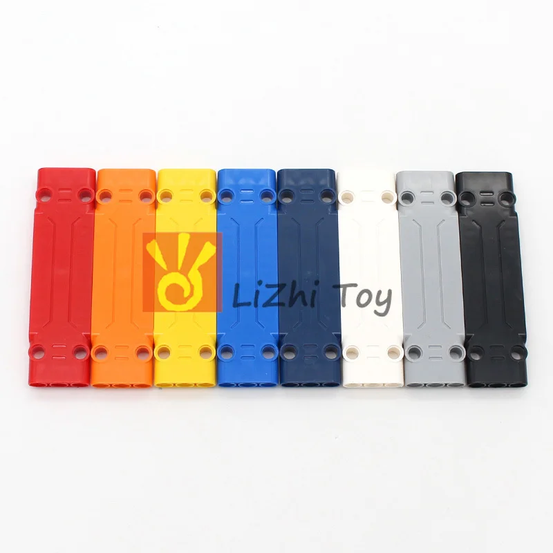 Детали MOC Technology 15458 панель 3X11X1 поверхностный кирпич строительные блоки игрушки