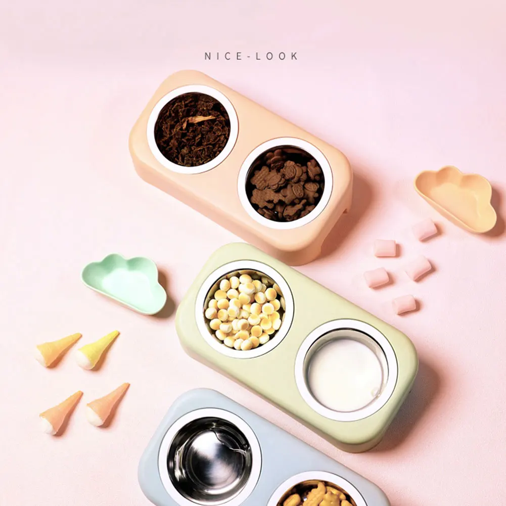 Миска для домашних животных мультяшная миска кошек собачий горшок из