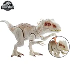Оригинальный динозавр Мир Юрского периода Mattel, игрушка-динозавр Kill 'N De Indominus Rex, звуковые эффекты, подарок на день рождения для мальчиков, лучший бренд