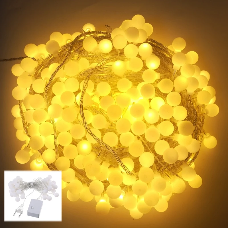 Гирлянда светодиодная водонепроницаемая 220 В перем. Тока 10 м 100