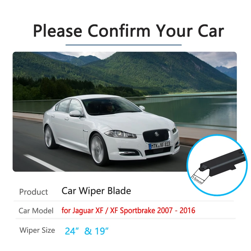 Стеклоочистители для автомобиля Jaguar XF Sportbrake 2007 ~ 2016 стеклоочистители
