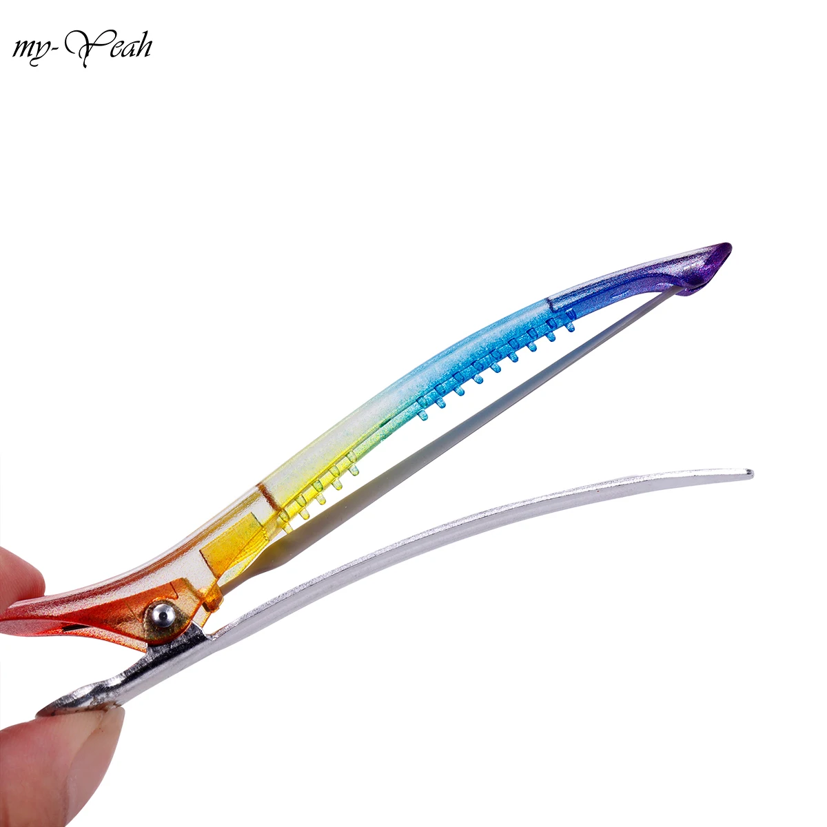 4/6 шт./компл. Черный Холдинг Зажим для укладки волос на плоской подошве утиный