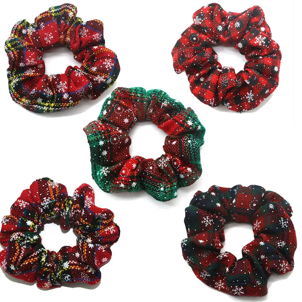 8/5 шт рождественские галстуки для волос женщин или девочек вечерние повязки