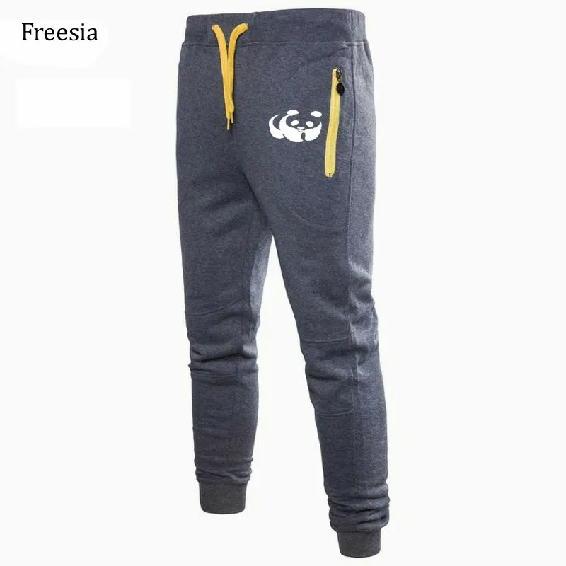 Новинка 2020 мужские брюки уличные для бега повседневные спортивные с принтом |