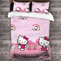 cartoon bedding sets twin duvet cover 3 piece cute bed set for boys girls kid with 1 duvet cover 2 pillowcasebed sheets