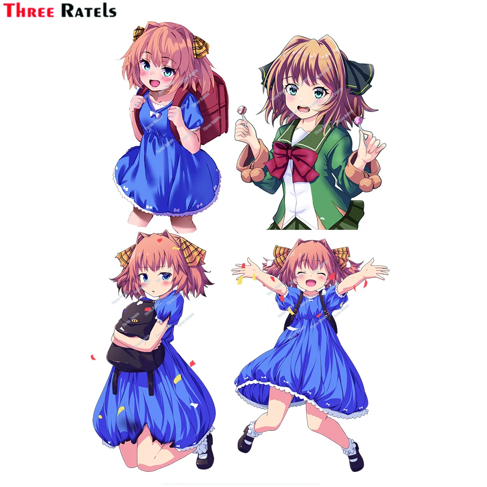 

Коллекционные стикеры и наклейки Three Ratels D490 Hachijou Kantai для стайлинга автомобиля, украшение, виниловый материал, водонепроницаемое свойство