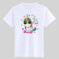 fashion unicorn cartoon t shirt for girls clothes children clothing tshirt girl cute anime graphic t shirts kids clothes boys