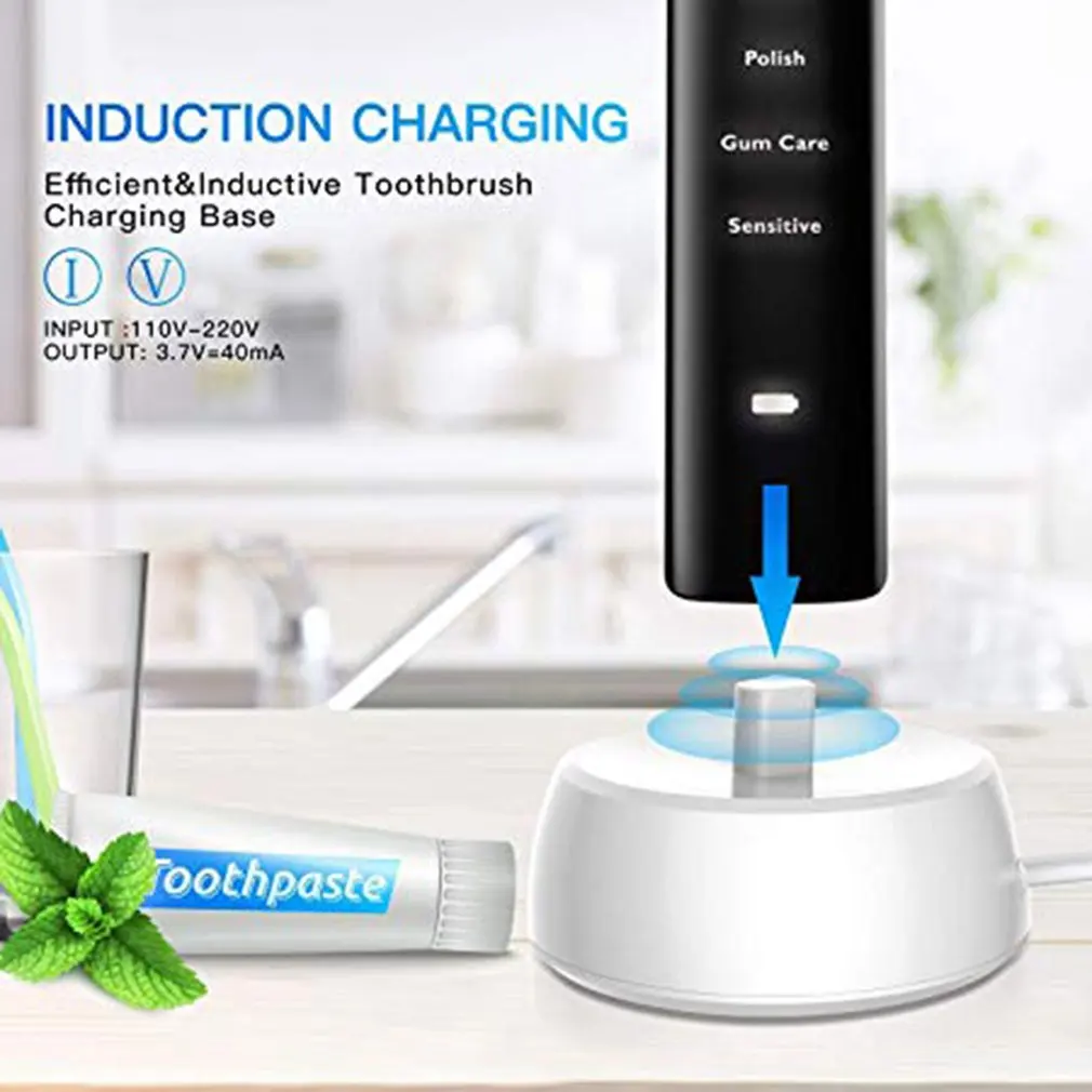 

110-240V EU Plug Replacement Electric Toothbrush Charger Suitable For Braun Oral-b D17 OC18 Toothbrush Charging Cradle Model3757