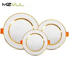 Светодиодный потолочный светильник, 220 В, 5 Вт, 7 Вт, 9 Вт, встраиваемый светильник круглый светодиодный панельный светильник, 12 Вт, точесветильник льник, внутреннее освещение, светильник