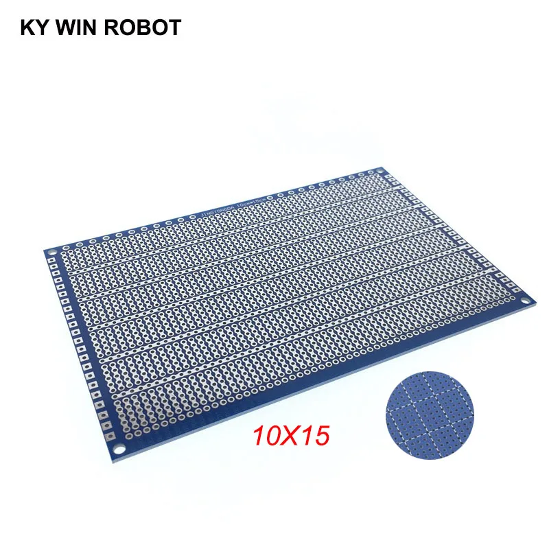 1 шт. DIY 10*15 см синий Односторонний Прототип бумага PCB Универсальный Эксперимент Матрица платы 10x15 см для Arduino