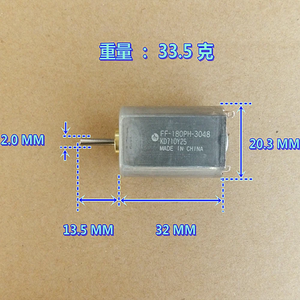 Mabuchi Mini 180 двигатель постоянного тока 3 В-4 5 в 7 металлическая щетка