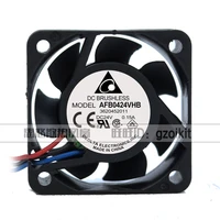 new original afb0424vhb 4015 24v 0 15a 4cm gale volume double ball power supply inverter cooling fan