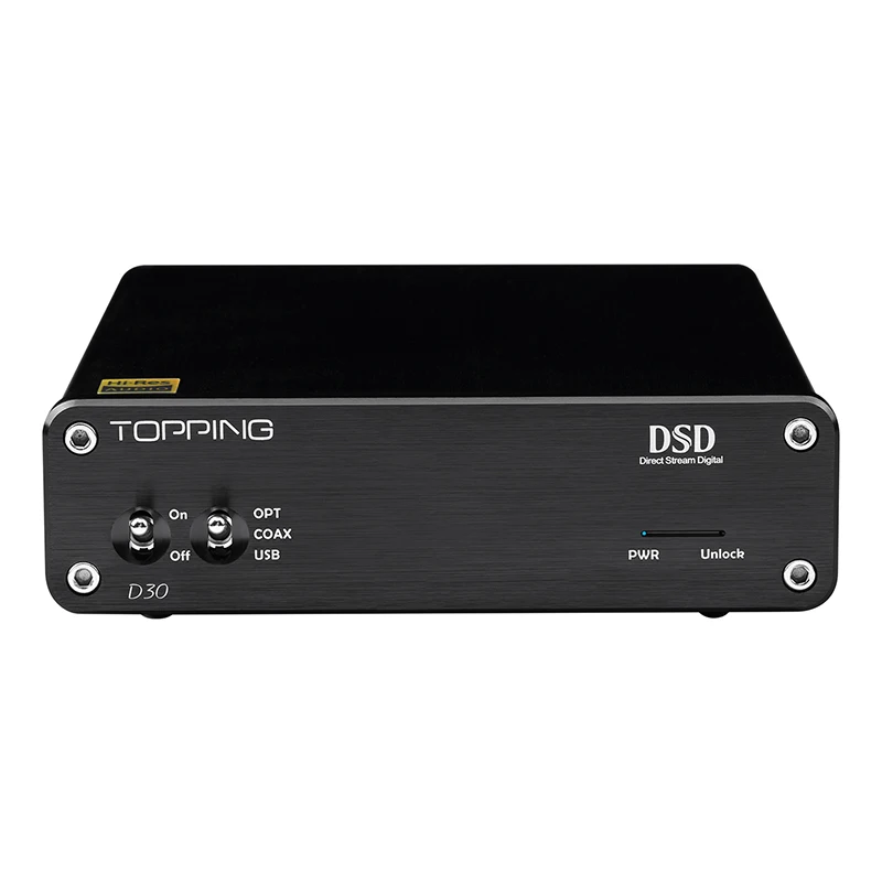 Topping D30 декодер HIFI Настольный DSD XMOS CS4398 24Bit 192 кГц декодер|Цифро-аналоговые