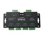 Контроллер усилителя светодиодный одного сигнала SP901E, выход SPI 5 В, вход TTL сигнала DC5-24V для светодиодной ленты WS2812B, WS2811, WS2813 Pixel, RGB