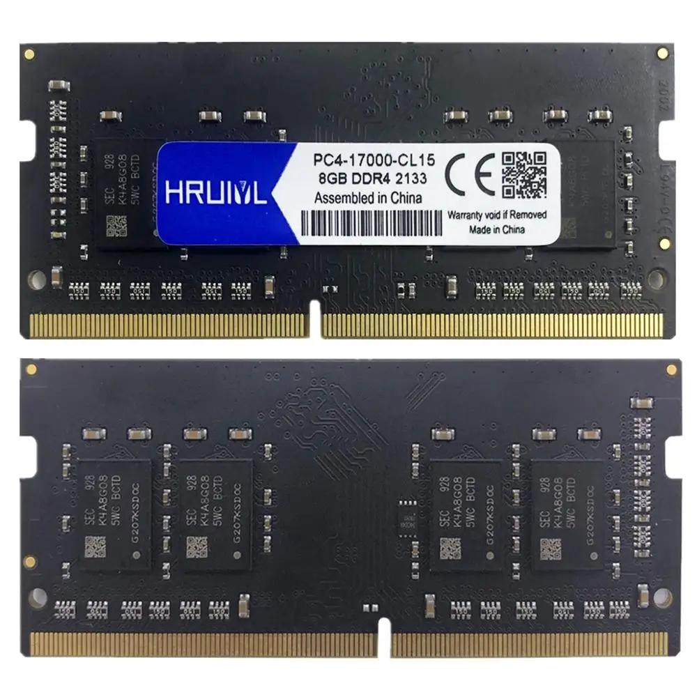 HRUIYL DDR4 SODIMM 2133MHz 8G 16G 4GB Оперативная память для ноутбука PC4 17000S 1 2 V D оперативная 260 Pin