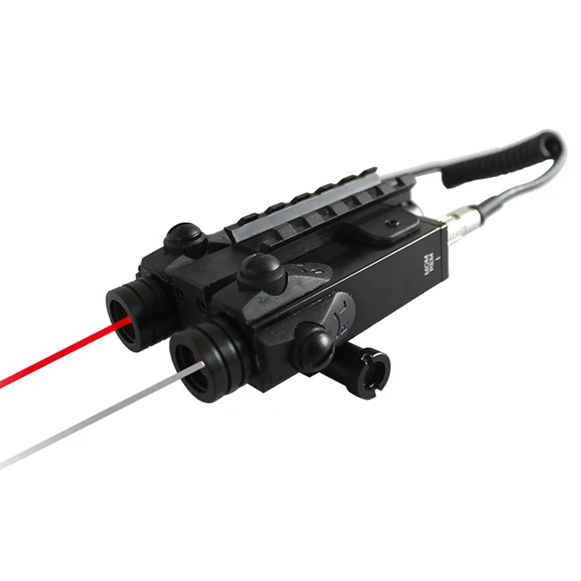

M 16 military standard red laser sight with IR laser sight combo