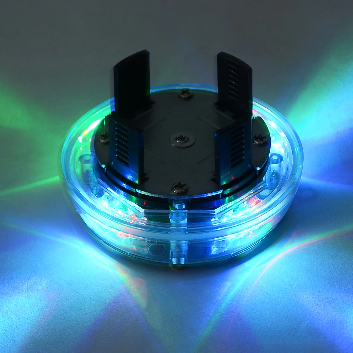 High Qrade, 4 режима, 12 светодиодный RGB автомобильный Автомобильный светильник на солнечной энергии, вспышка колеса, обода шины для авто, украшение автомобиля, яркая атмосферная лампа
