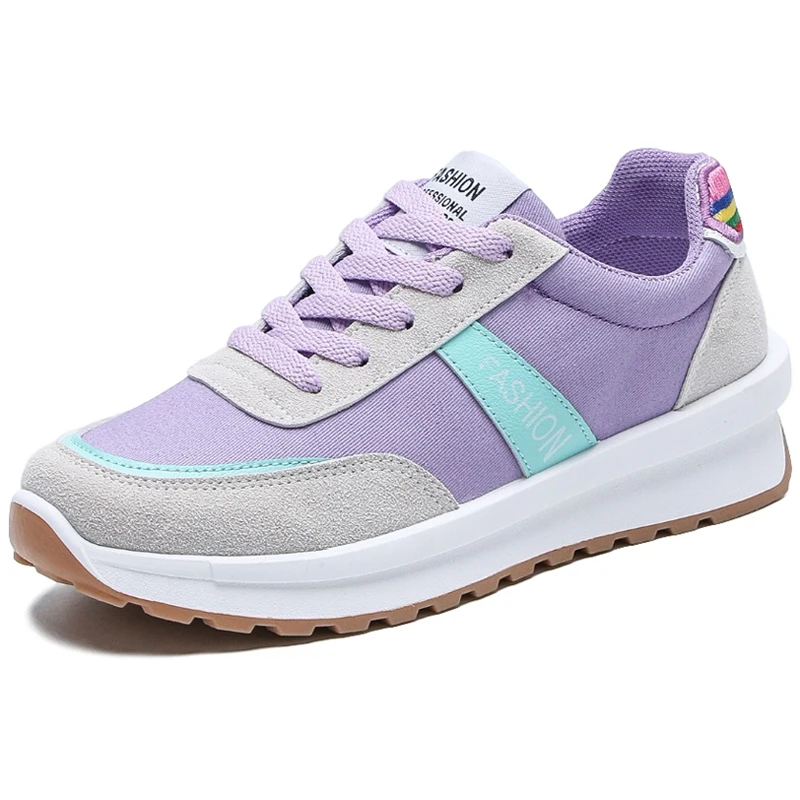 Женские разноцветные крутые кроссовки Женская Вулканизированная Обувь На