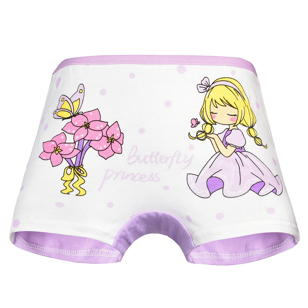 4 шт./лот детские трусики хлопковые для девочек детское нижнее белье с милыми