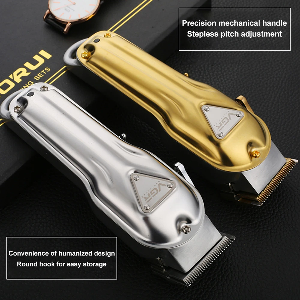 Электрическая Водонепроницаемая машинка для стрижки волос TrimmerDisplay Мужская с