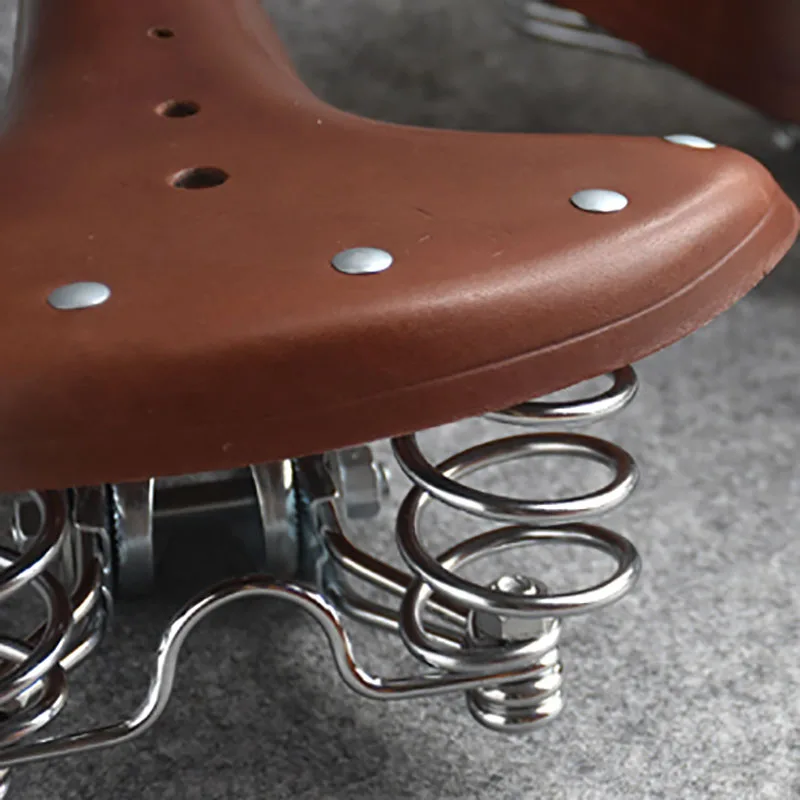 Велосипедное ретро кожаное седло подушка слон нос Весна старый стиль седло|Седло