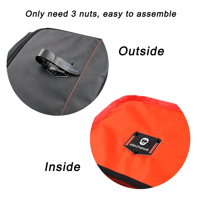 2 шт. FPV RC рюкзак для дрона повесить подвесной кулон кабель с Крючковым креплением