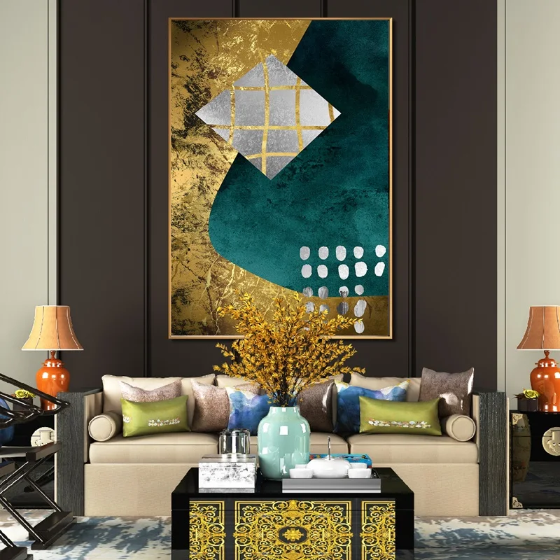 Современный абстрактный постер холст Художественная печать Картина на холсте