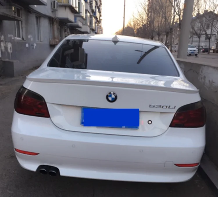 Автомобильный Стайлинг ABS пластик Неокрашенный задний спойлер багажник для BMW 5